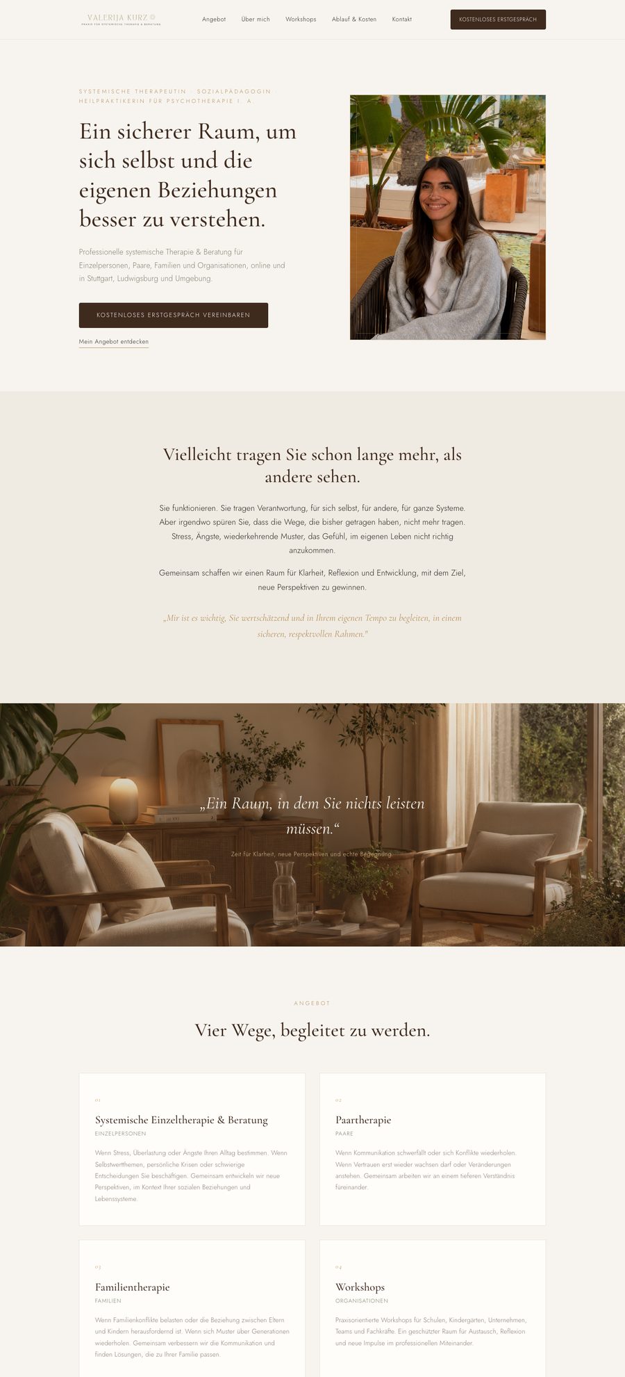 Valerija Kurz — Website